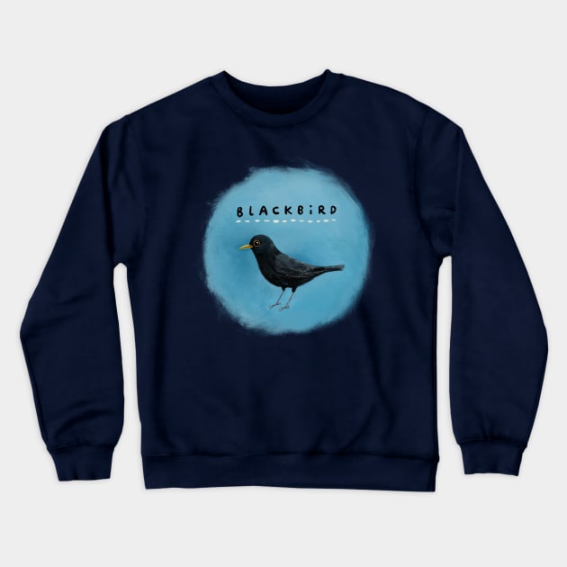 Blackbird Crewneck Sweatshirt by Sophie Corrigan